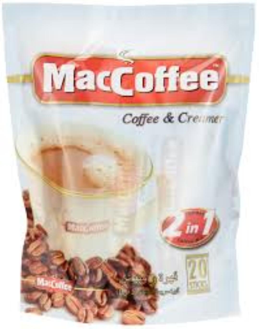 MACCOFFEE 2 IN 1 COFFEE & CREAMER